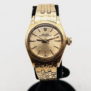 Ladies Rolex 18k Yellow Gold RARE Watch
